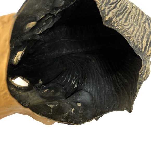 Demon Skull Gold Bat w/ wings Mask Illusions NWT Vintage 90’s - Picture 10 of 14